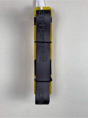 NWT Carhartt Men's Nylon Webbing Ladder Lock Belt - Charcoal Gray size Large